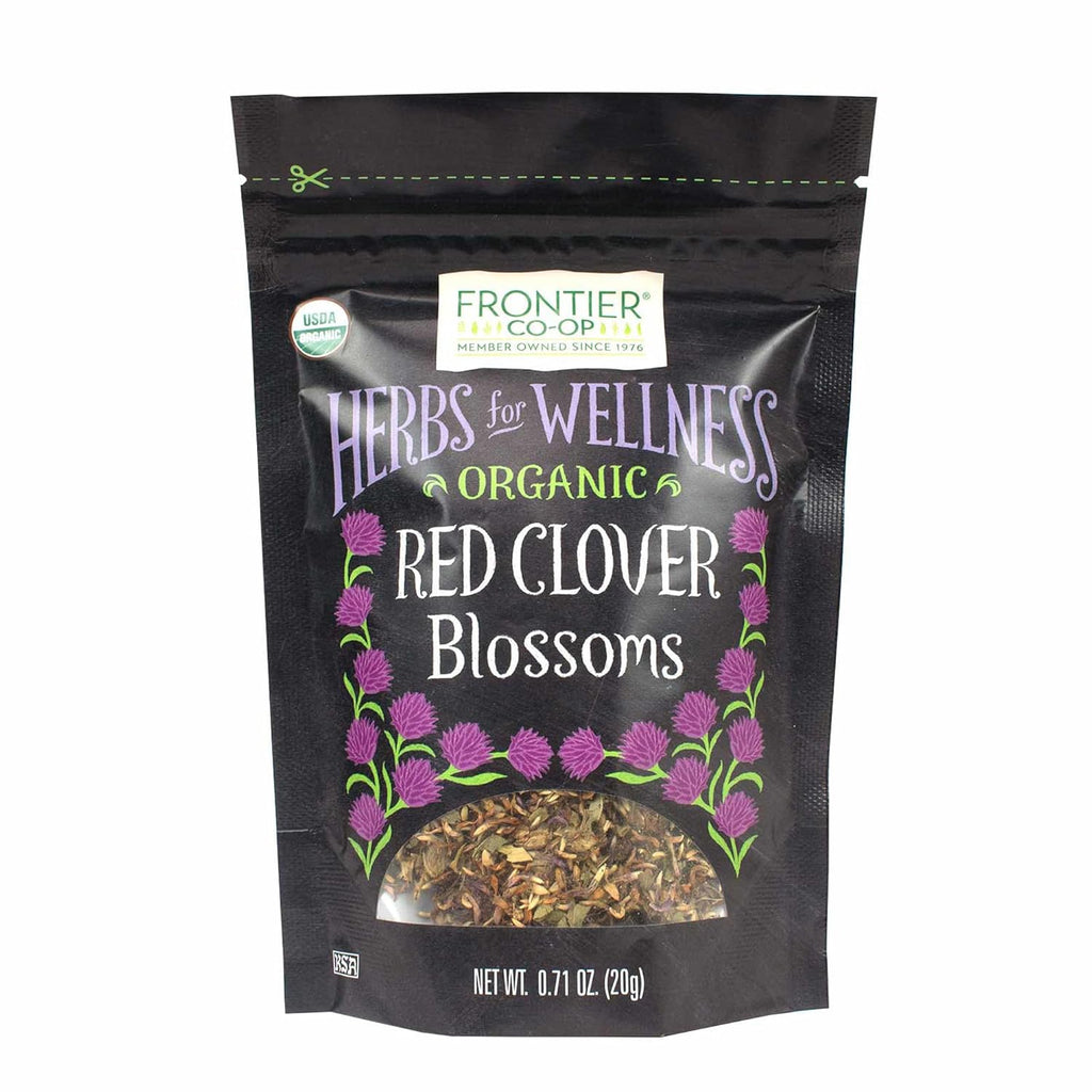 Organic Whole Red Clover Blossoms, 0.71Oz - Fragrant, Natural and Versatile for Garnishes and Red Clover Tea - Kosher, Non-Irradiated