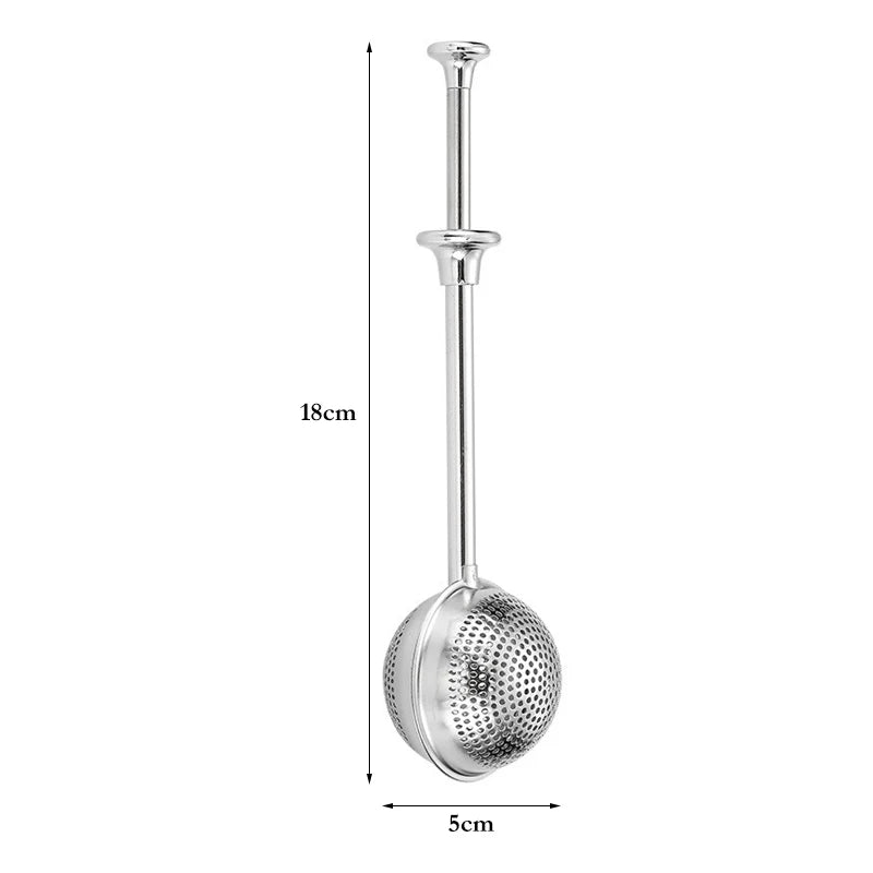 Tea Strainer Stainless Steel Tea Infuser Mesh Tea Ball Infuser Filter Reusable Loose Leaf Strainer Bag Brew Herb Tea Accessories
