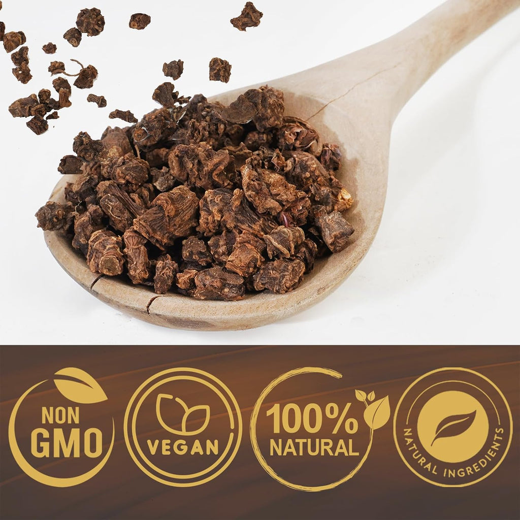 Organic Valerian Root Tea - Cut,Sifted & Non-Irradiated Valerian Tea Promotes Natural Relaxing Sleep - Te De Valeriana Officinalis in Resealable Eco Friendly Pouch 16Oz