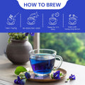 - Butterfly Pea Flower Tea - 2.11 Oz (150+ Cups) | Antioxidant Rich | Chemical Free - Herbal Tea - Caffeine Free - Non Bitter - No Preservatives | Zipper Pack